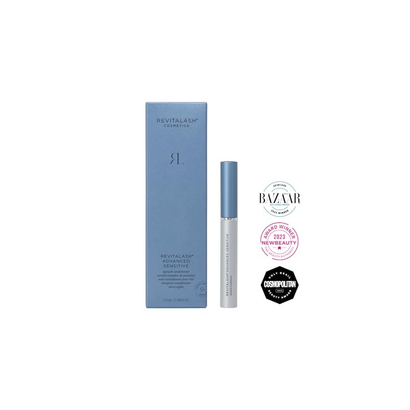 Revitalash Cosmetics, RevitaLash® Advanced Sensitive Eyelash Conditioner 2.0mL, Acondicionador Avanzado