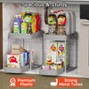 Ukeetap 2 Pack Multi-Purpose Pull-Out Storage Organizers, Under Sink Organizers