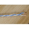 Blue & White Twisted Pair Wire 20 AWG / 0.5mm²