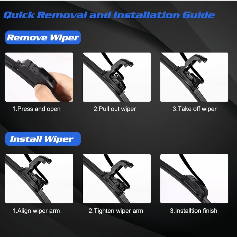 UrbanX 2-IN-1 All Seasons Water Repellency Original Equipment Replacement Wiper