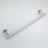 USHOWER Polished Chrome Towel Bar, 18-Inch Towel Racks for Bathroom