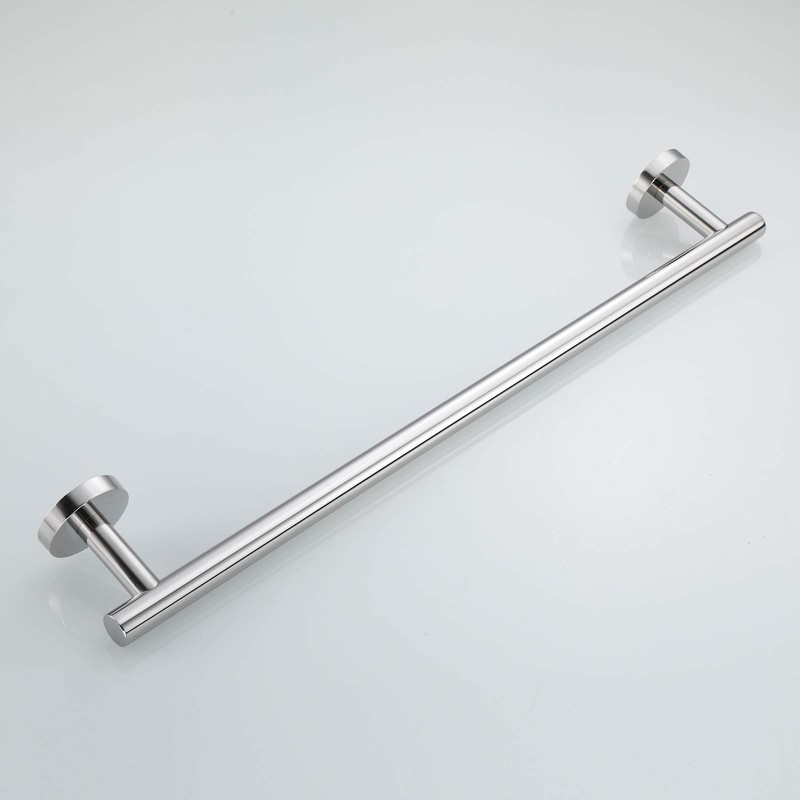 USHOWER Polished Chrome Towel Bar, 18-Inch Towel Racks for Bathroom