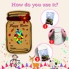 24Pcs Easter Cards DIY Mason Jar Bunnies Bottle Shape Greeting