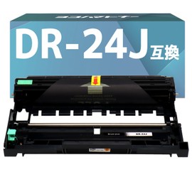 [Horizontal Tona] DR-24J for Brother Drum, Single Item, Compatible Drum Unit, Selected Materials to Prevent Printing from Fading to the End, Compatible Models: MFC-L2750DW MFC-L2730DN DCP-L2550DW DCP-L2535D FAX-L2710DN HL-L2375DW 370DN HL-L2330D Product Code: 84XXK000147