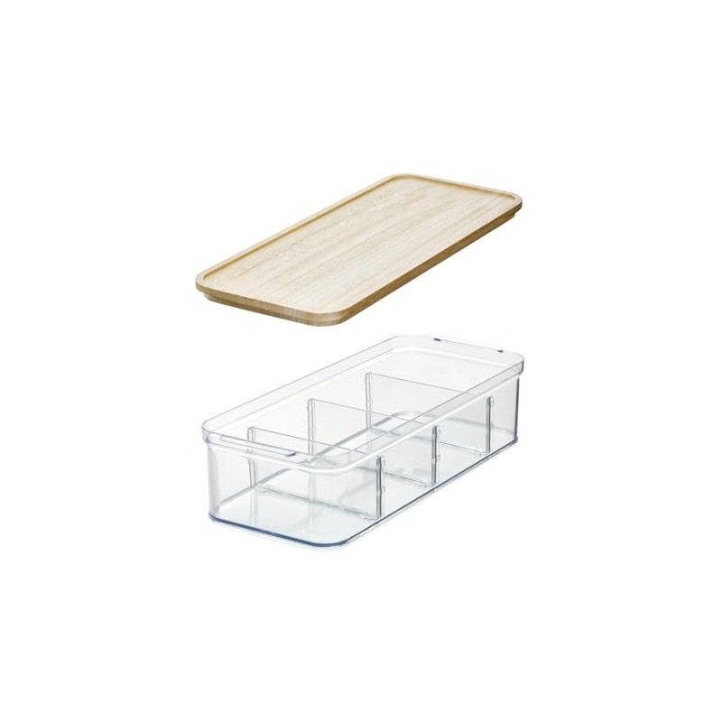 iDesign Recycled Plastic Dividers, 3 Pack, The Rosanna Pansino Collection