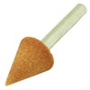 SK11 Whetstone with Shaft for Ironworking, 0.7 x 1.0 inches
