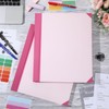 MotiMind 2 Pack Folio Document Organizer with Labels Folio Folders