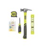 RYOBI Hand Tool Mounting Set Hammer Level Measure Tape Screwdriver