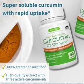 Igennus Healthcare Nutrition Live Cultures+ Lab4 Probiotics + High Absorption Curcumin C3 Complex Vegan Bundle, 25 Billion CFU Probiotic, Non-Bloating Prebiotic + 300% Greater Absorption Curcuminoids with Rapid Uptake, By Igennus