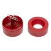 MAUL Magnetic Paperclip Holder, Ø 73mm, H66mm, Red