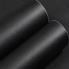 Yancorp Matte Black Contact Paper Peel and Stick Wallpaper Solid