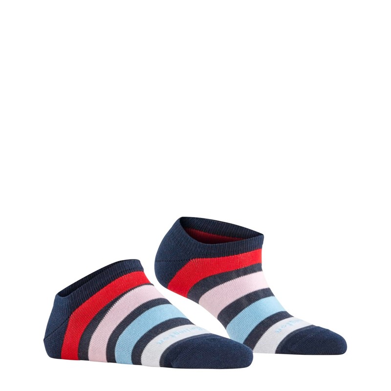 Burlington Women's Daylight Stripe W SN Cotton Low-Cut Patterned 1