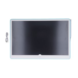 LCD Writing Tablet Erasable Large Screen Portable Electronic Drawing Board Colorful Doodle Board with Pen for Girls Boys Blue and White
