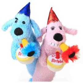 Multipet International 843382 Happy Birthday Loofa Dog 12