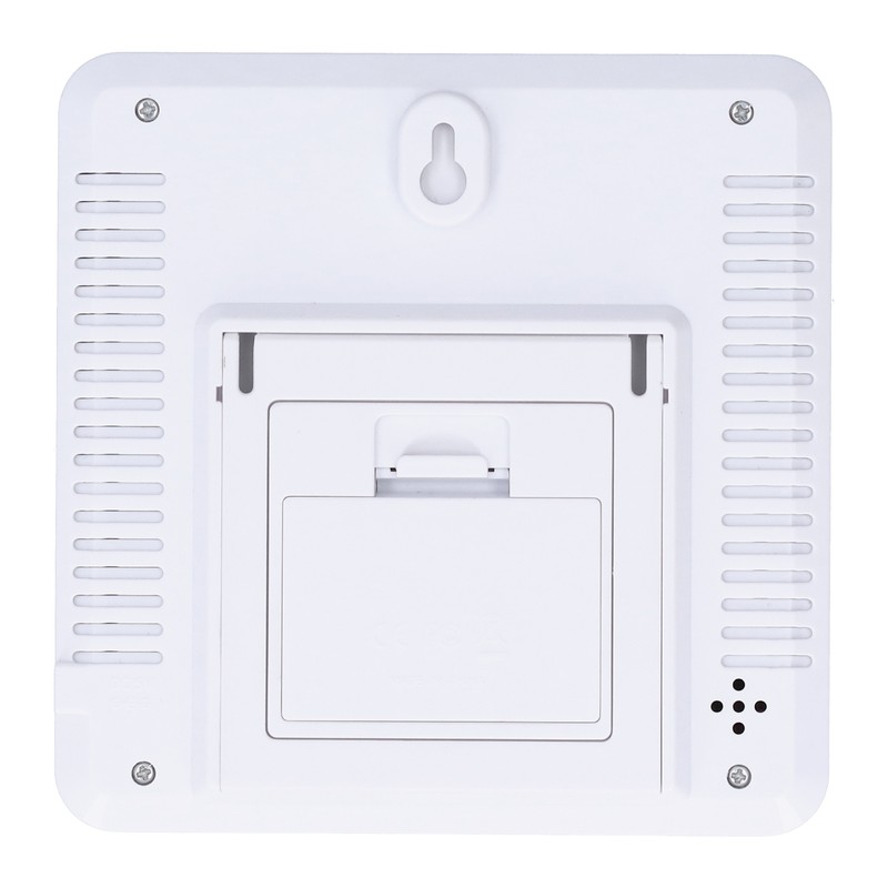 LCD Electronic Alarm Clock Temperature Humidity Monitoring Alarm for Indoor