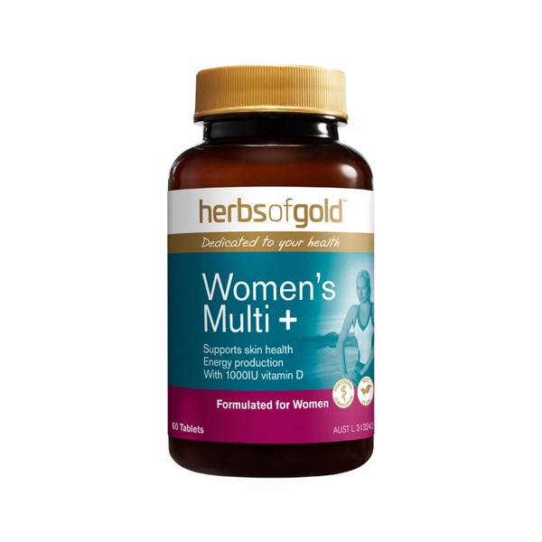 Herbs of Gold Womens Multi + 60 Tablets