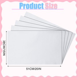 RYKOMO 100 Sheets 15 x 20 Inch Acid Free Tissue Paper for Storage, Unbuffered No Acid Papers White Tissue Paper Large Wrapping Papers Bulk for Preserving Clothing Storage Gift Present Bag Wrap