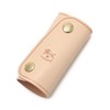IL BISONTE Key Case, Leather, Genuine Leather, Cowhide, Women's, Men's,
