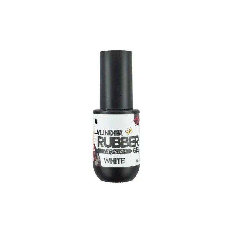 Gel Rubber Monarca, Para Uñas 14ml, Mc Nails, Color A