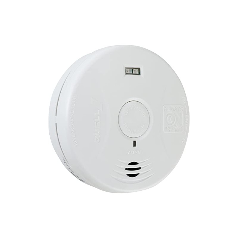 Quell Q10YHL Hallway Photoelectric Smoke Alarm with Escape Light