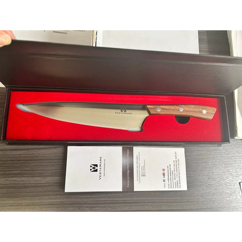 vestaware 8 Inch Kitchen Knife High Carbon German Stainless Steel