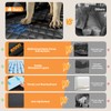 Dog Car Seat Cover for Back Seat,Hard Bottom Hammock Hold