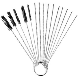 Vmingo Set Cepillo Limpieza Botella Popote Tubular Nailon 13uds