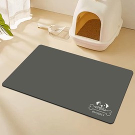 Dog Bowl Mat,Absorbent Pet Feeding Mat,Dog Bowl Mat Waterproof,Easy Clean No Stains,Cat Dog Feeding&Watering Supplies for Messy Drinkers