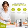 ZOLMER Zolmer? Salt and Pepper Grinder Set of 2 with