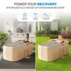Zennest Foldable Portable Bathtub for Adults – 2-in-1 Hot &