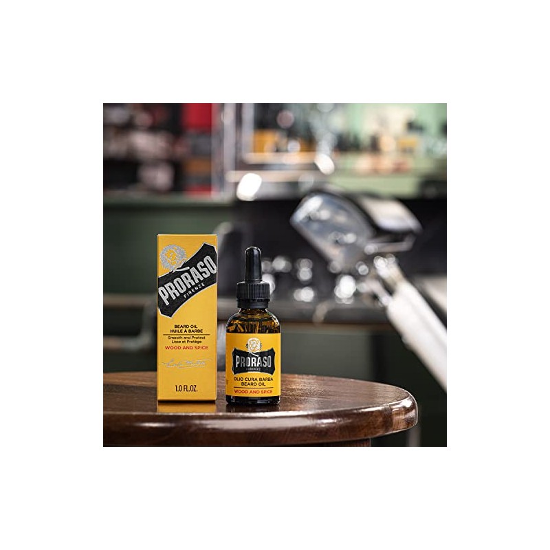 Proraso Aceite para Barba Madera y Especias