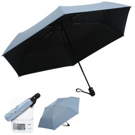 Parasol, One-Touch Automatic Open/Close, For Both Sunny and Rainy Weather, Ultra Lightweight, UV Protection, 100% Completely Blackout, Heat Blocking, Folding Umbrella, Compact, Folding Parasol, UV