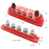 Recoil BB5R Busbar 5 x 3/8” Studs Power Distribution Block