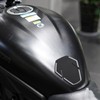 Motorcycle Sticker, 3D Black Rubber Pad Protector Fuel Tank Air