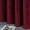 BEAUTEX Velvet Curtain, Ruffle Tape, U-Tape Curtain, Darkening and Opaque,