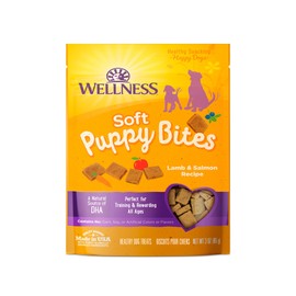 Wellness Wellness Puppy Treats, Natural, Training Treat, Grain Free, Soft Lamb & Salmon (3 Ounce bag)