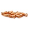 Vaphy 5pcs KP2063-1B1 Electrode 5pcs KP2062-1B1 Nozzle Tip Fit Lincoln