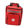 Red Firefighter Bag Large Capacity First Responder Bag Durable Emergency