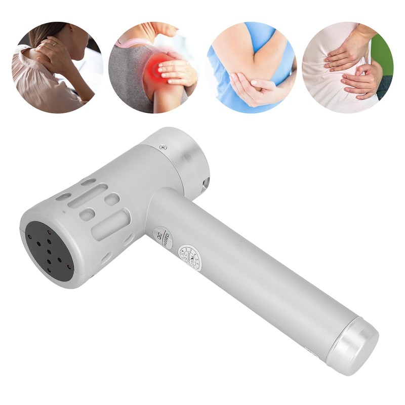 Electric Massage Hammer 650nm Red Lighting Relieve Fatigue Rechargeable Handheld
