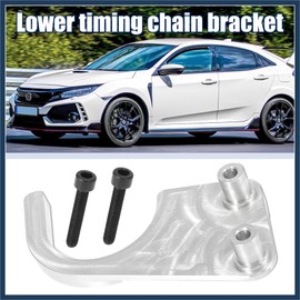INFINAUTO Car Lower Timing Chain Guide Timing Chain Bracket Stainless Steel for Honda for Acura RSX Civic Si K20 K24 for K-Series Engines Stylish Design