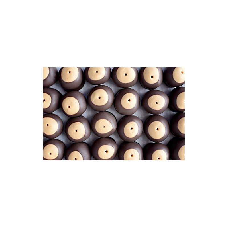 Marsha's Buckeyes Chocolate Peanut Butter Candy, Homemade Premium Quality, 8
