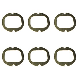 Stevens Lake Parts Set of 6 New Exhaust Manifold Gasket Fits CAT 3406B 3406C 980F 980G 980GII