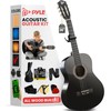 Pyle Beginner Acoustic Guitar Kit, 36" 3/4 Junior Size All