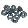 M7 10 Piece Hexagonal Locking Toothing Collar Nuts Flange Nuts