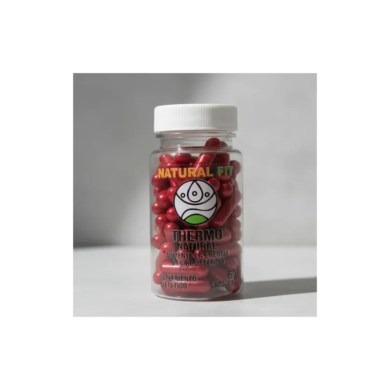Termogenico Natural Fit 60pz Quemador De Grasa