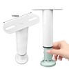 KOVNISE Adjustable Bed Support Legs, Replacement with Connecting Tabs, for
