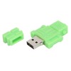 Cartoon U Disk Green Robot Appearance High Speed Bulk Storage