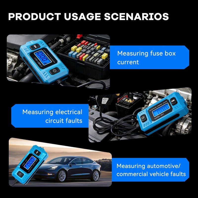 KARTONMOTOR Automotive Circuit Fault Probe Tester CNBJ-611, High-Precision 20A 48V