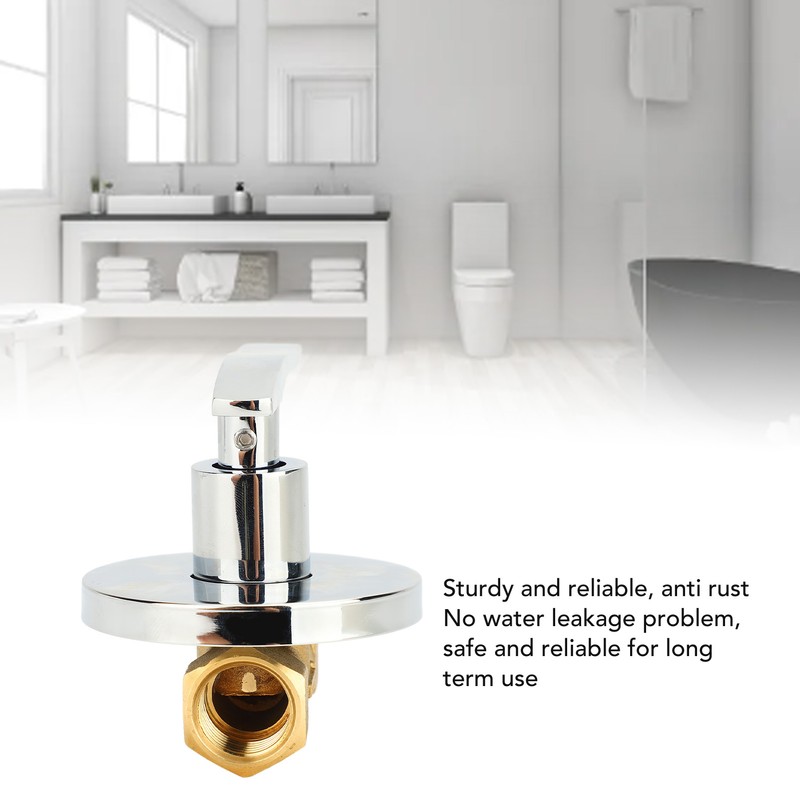 1/2 Angle Valve Copper Leakage Proof Concealed Installation Water Stop