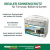 Windhager Cannes 10711 Triangular Awning 3 x 3 m Isosceles,